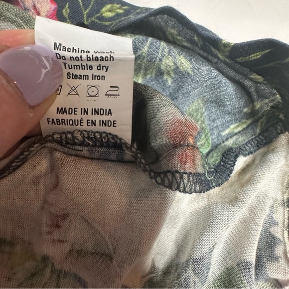 NWOT Bl^nk London x Anthropologie Stephanie Floral Long Sleeve Top xxs - Picture 16 of 16